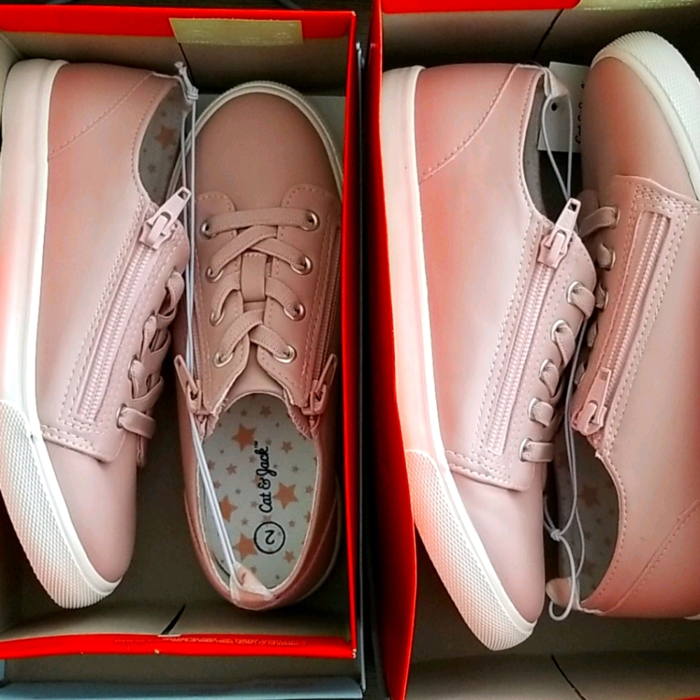 Blush Pink Sneakers